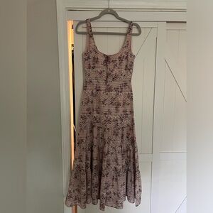 Gianni Bini Linda Floral print scoop neck dress